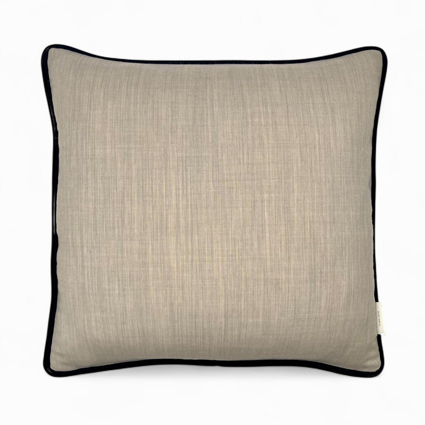 Pillow made with vintage 100% virgin wool from Biella (Italy)