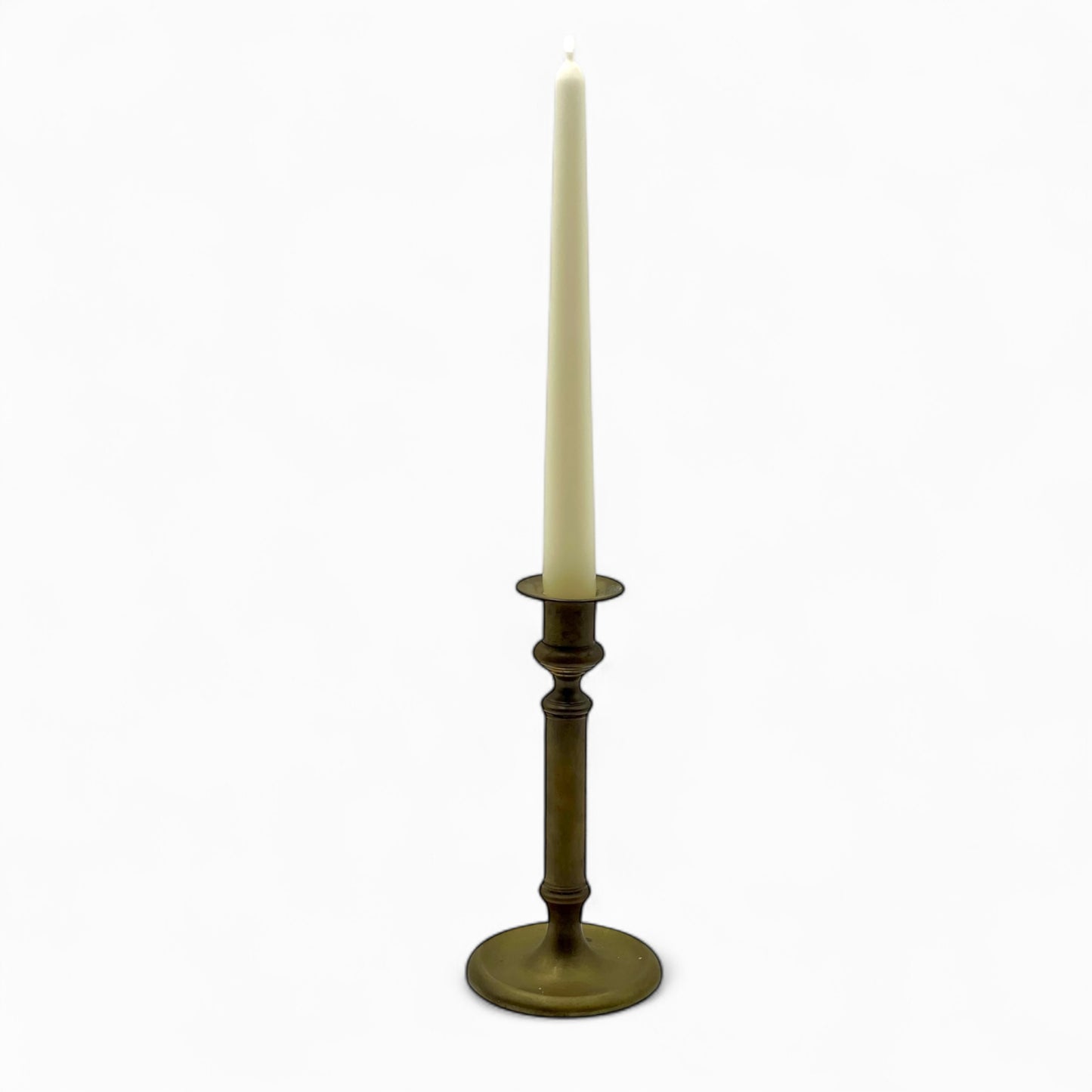 Antique brass candlestick