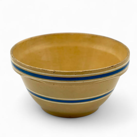 Antique yellowware mixing bowl