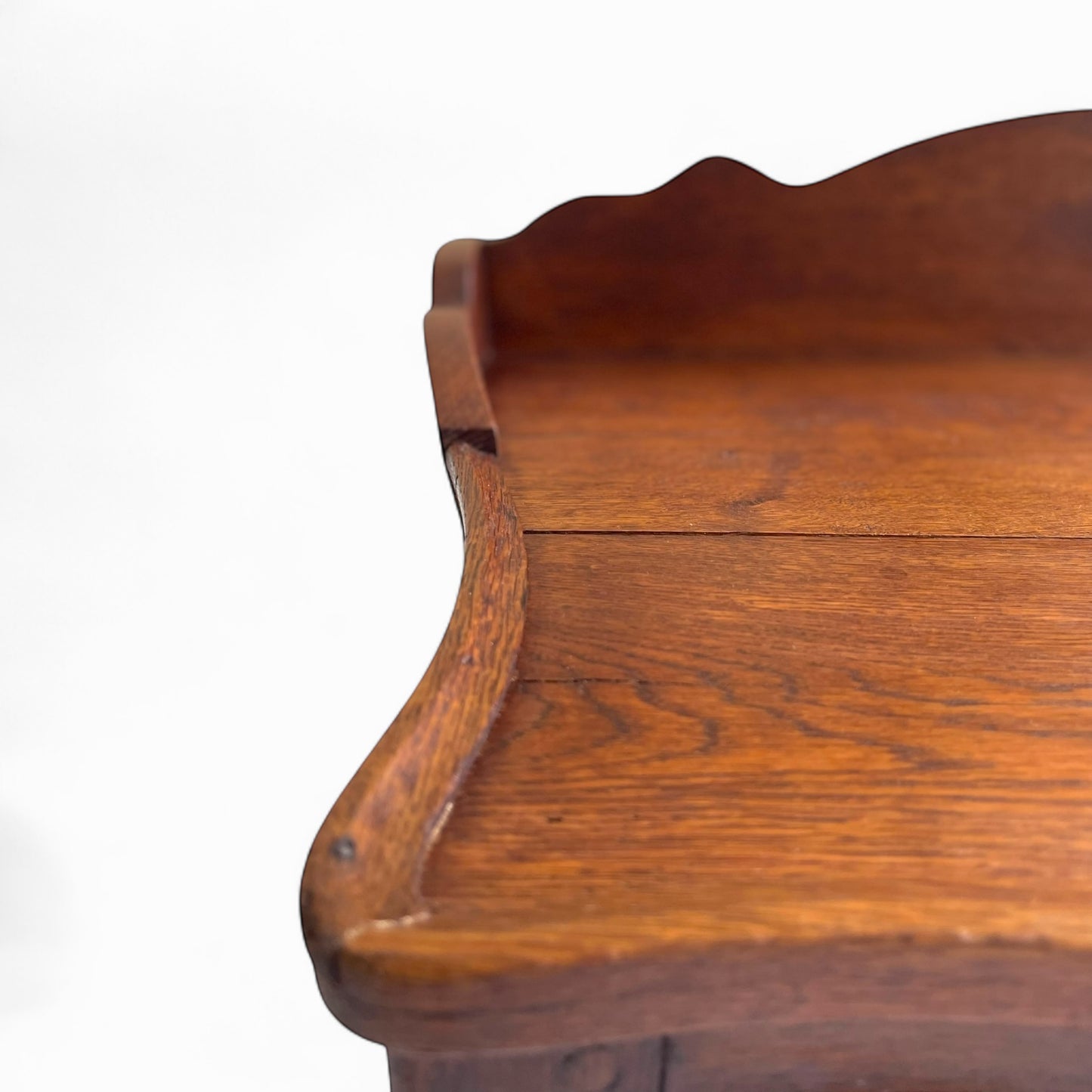 Antique Georgian mahogany side table