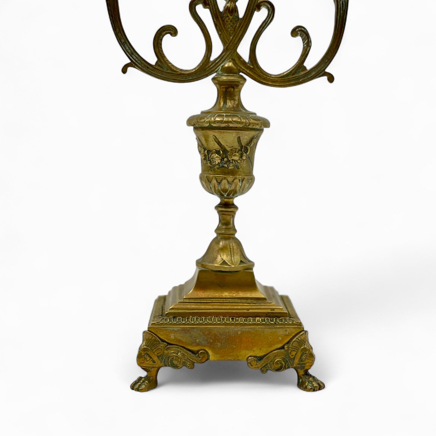 Pair of French antique candelabra