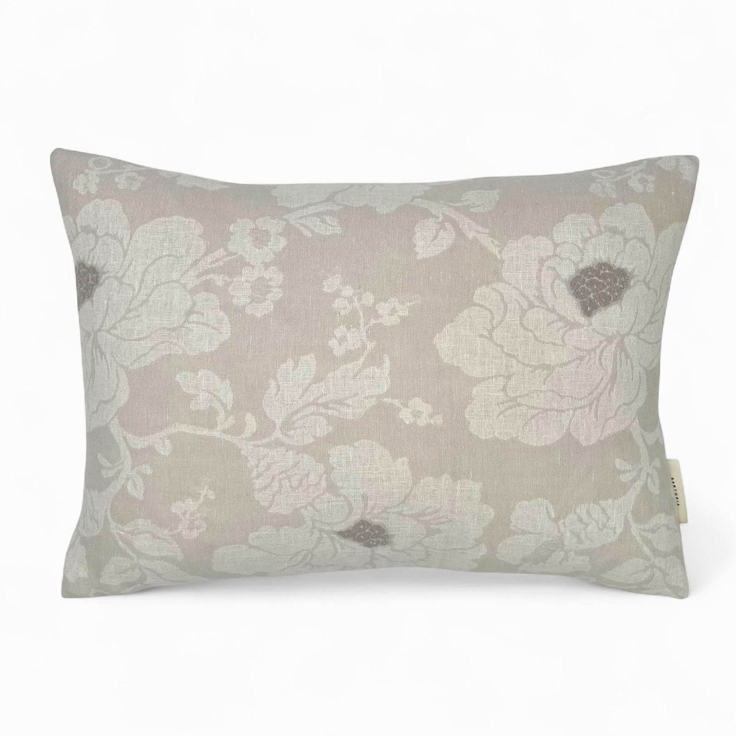 Pillow made with vintage Italian jacquard