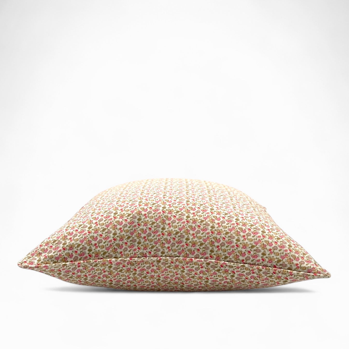 Vintage pink floreal 100% Italian viscose pillow