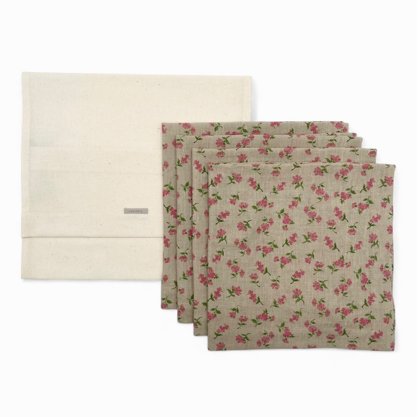 Set of four dinner napkins