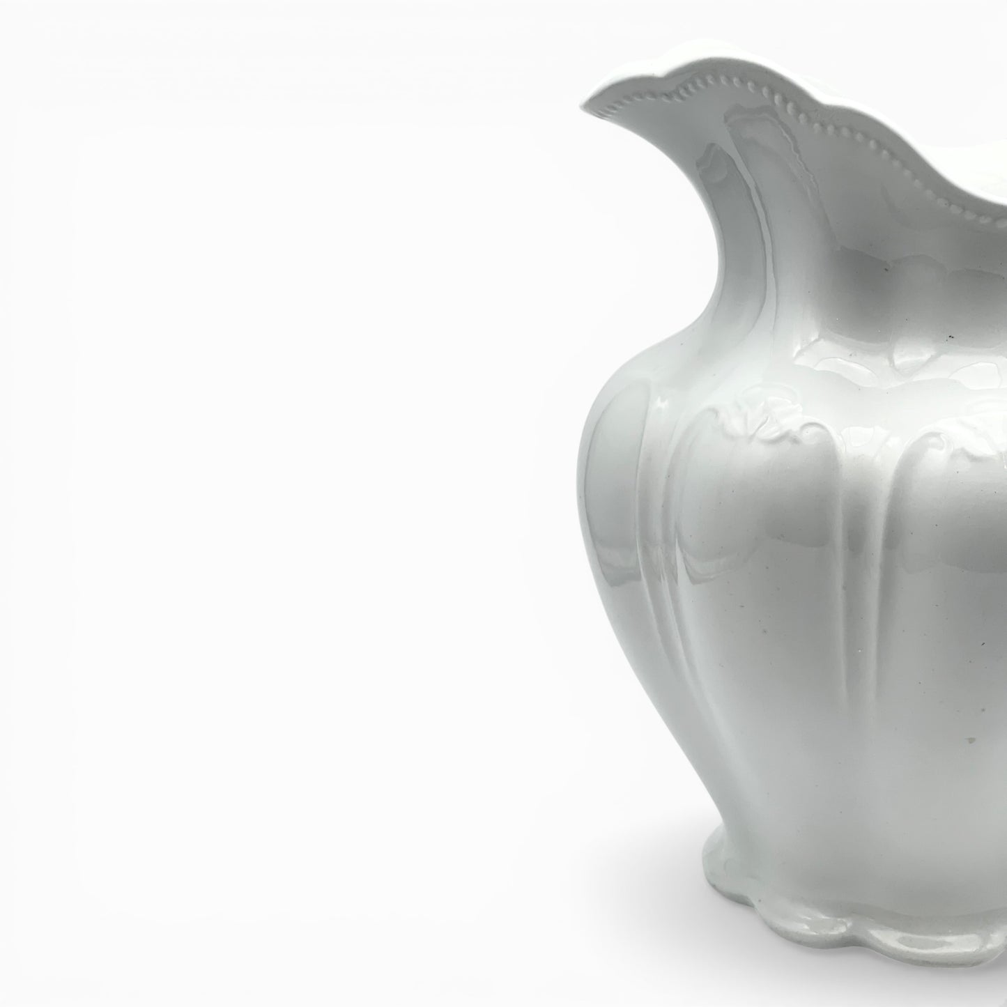 Vintage English ironstone pitcher