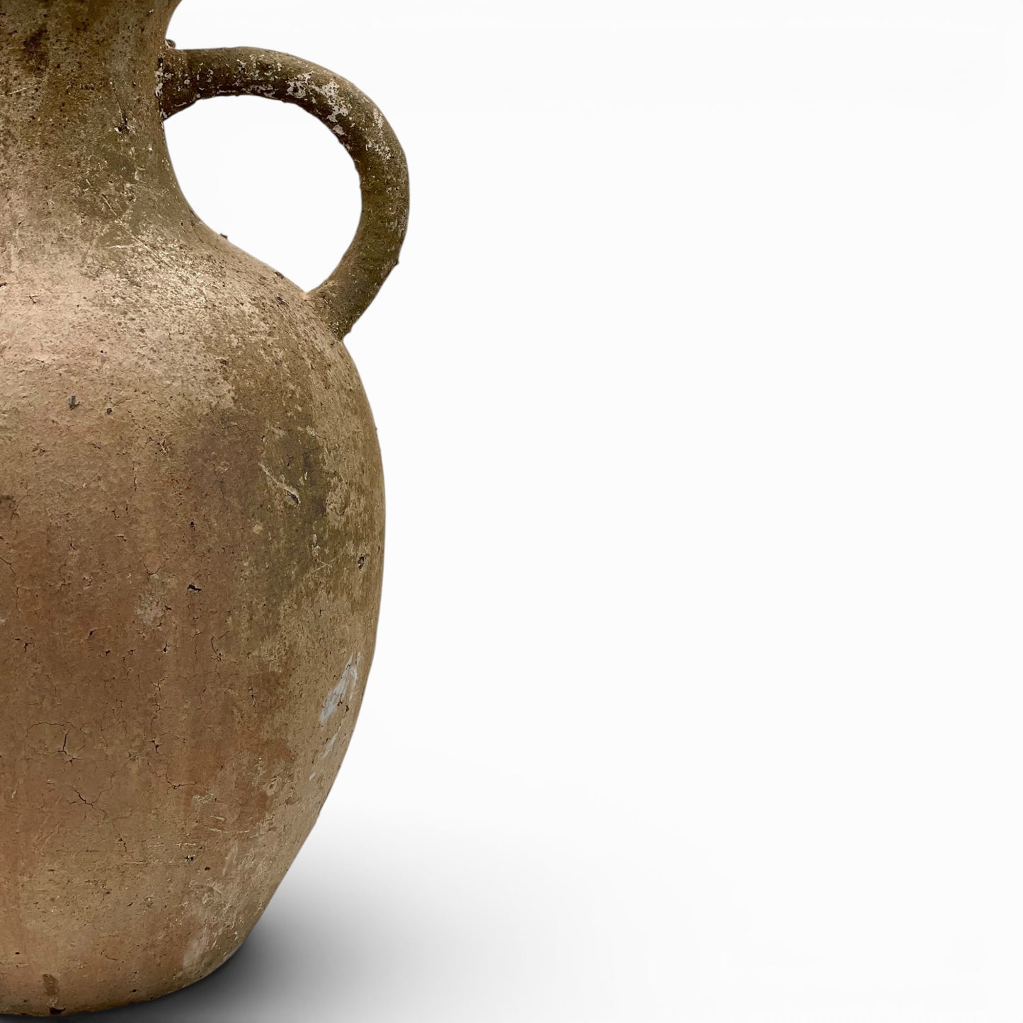 Large handcrafted vessel with handles