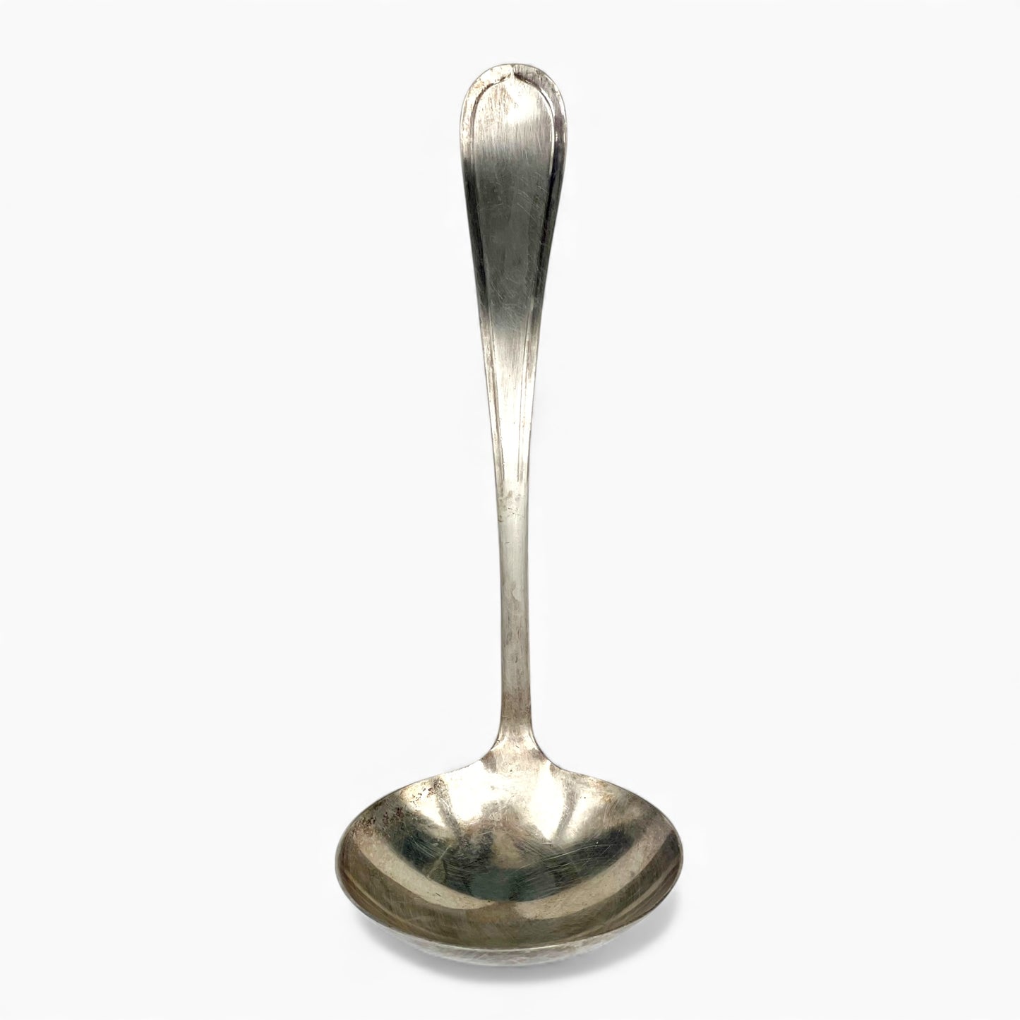 Vintage nickel Silver Ladle