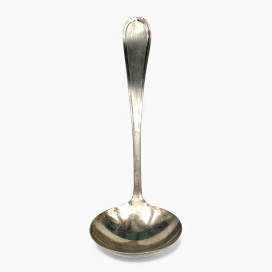 Vintage nickel Silver Ladle