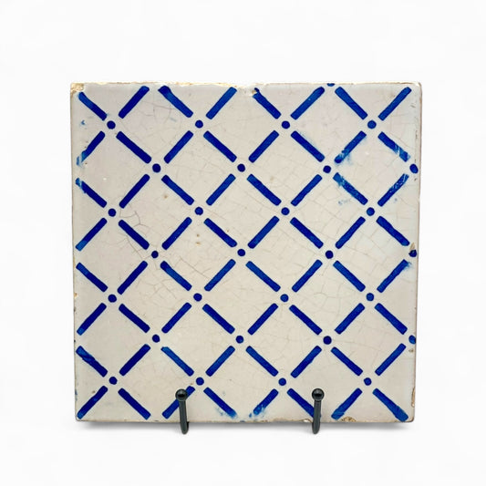 19th century Sicilian Majolica tile