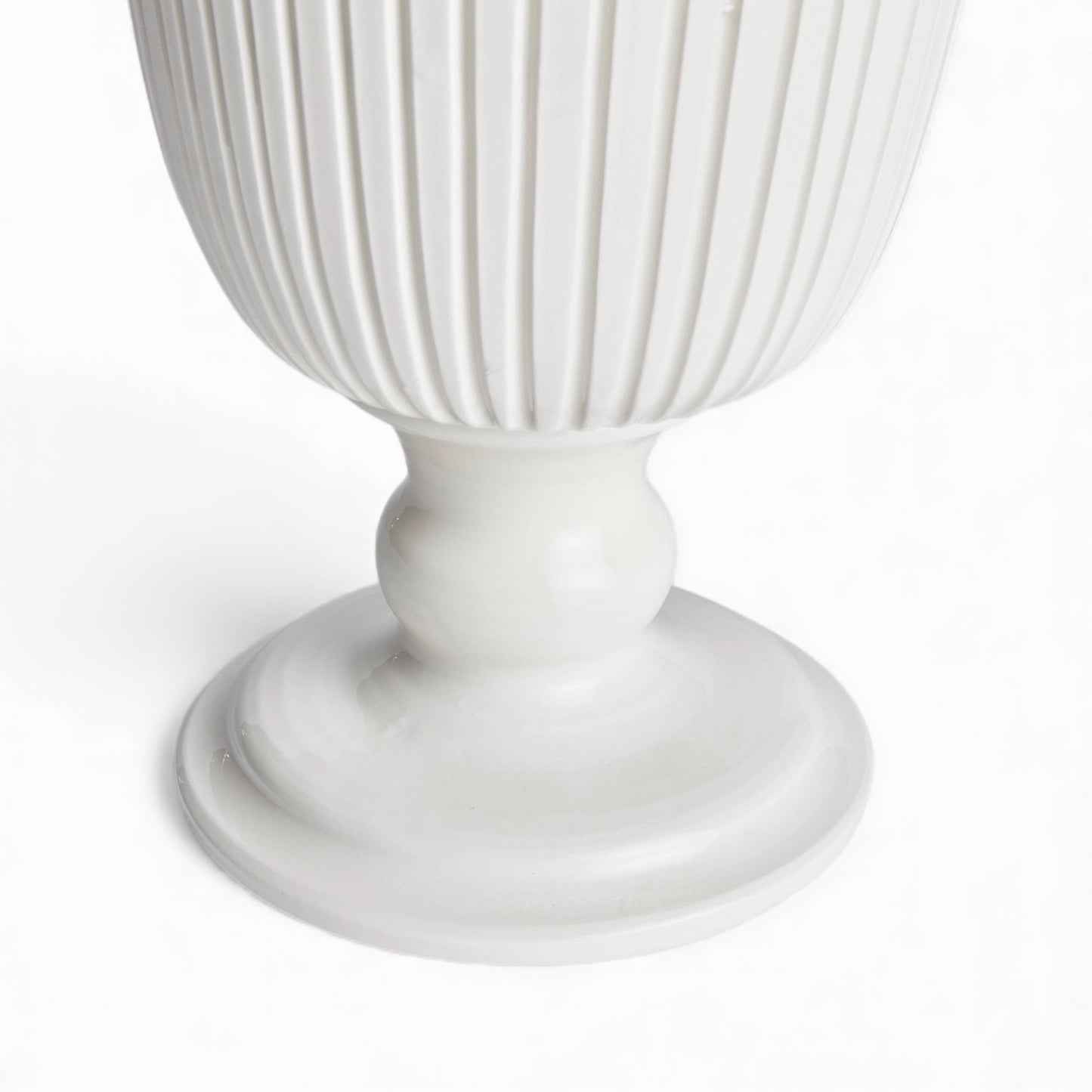 Handmade Italian tall vase