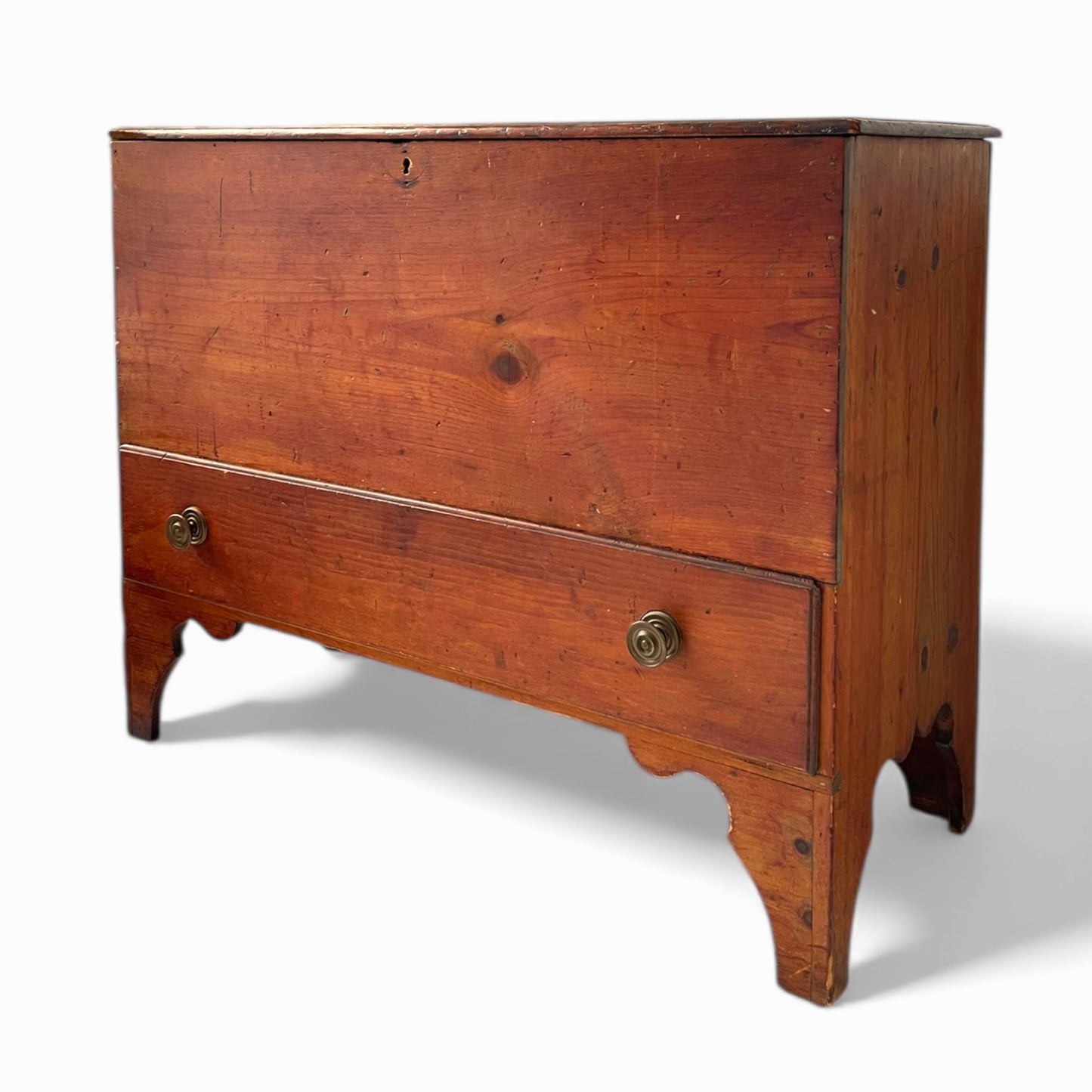 Antique New England Mule chest Late 1800's
