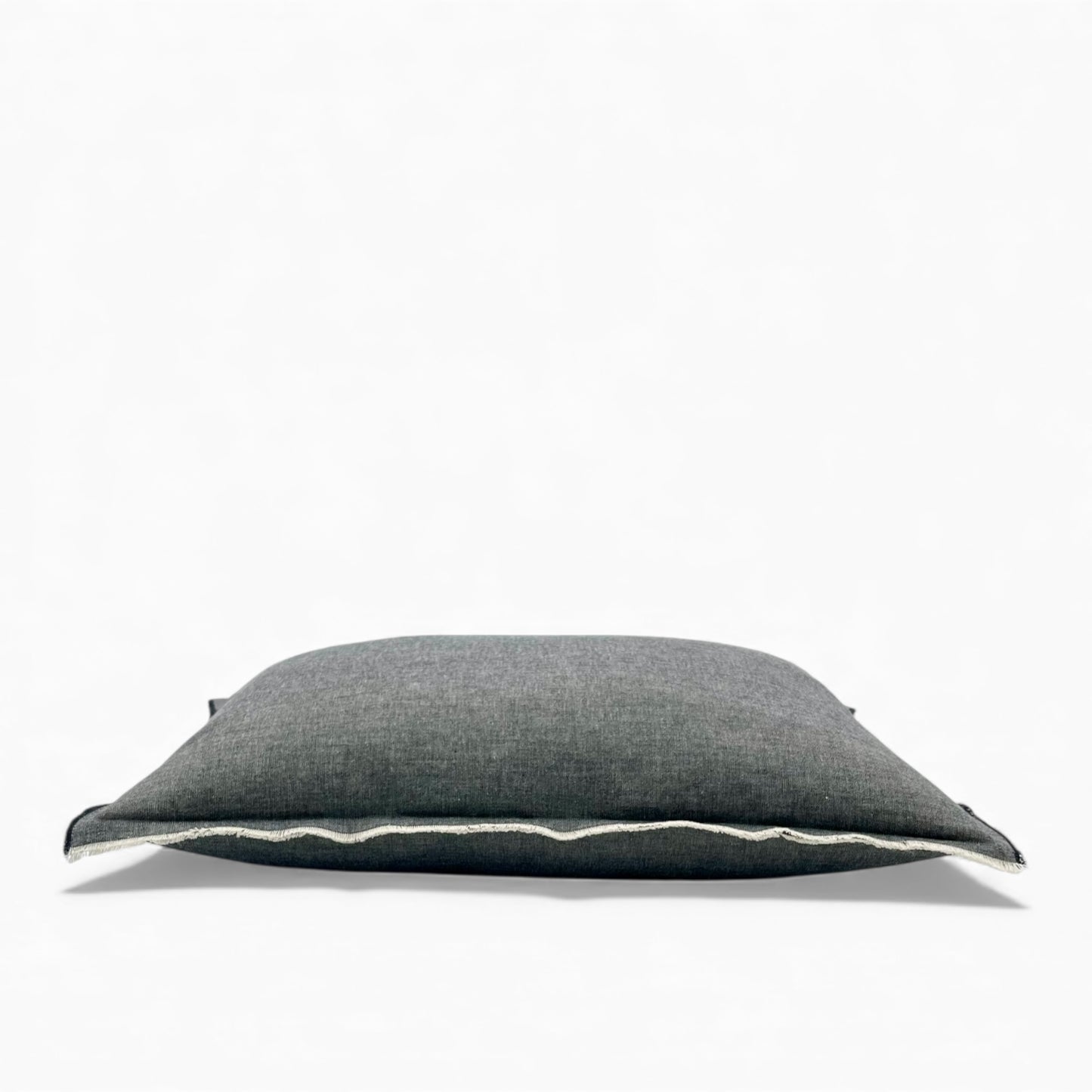 Pillow made with vintage Denim Cotton fabric