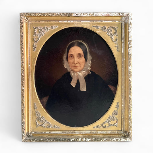 Antique portrait of a Lady - Early 1800’s - Unknown Artist