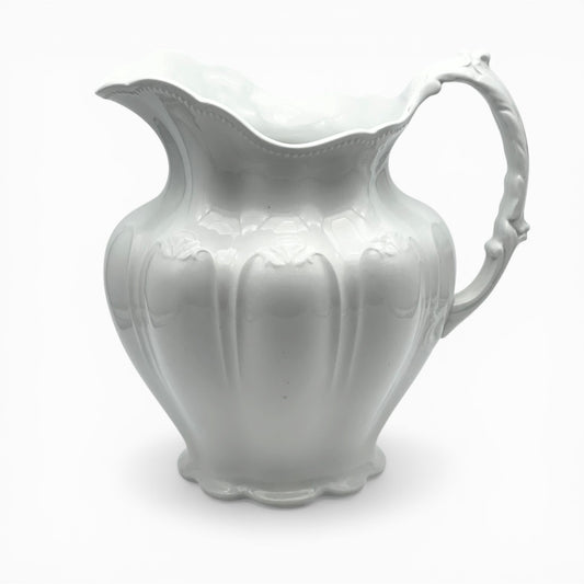 Vintage English ironstone pitcher