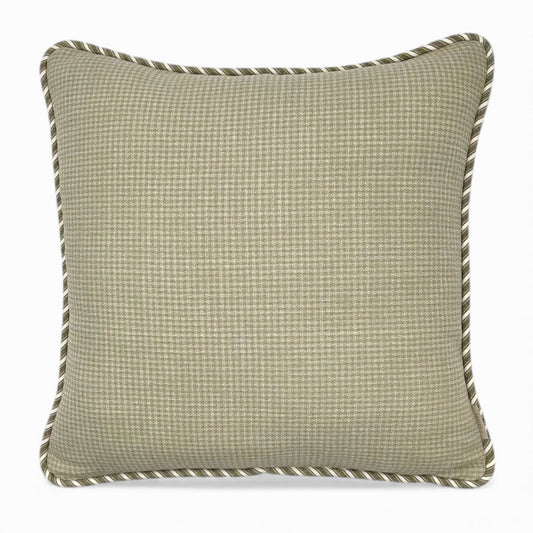 Pillow made with vintage Italian Virgin Wool and Viscose