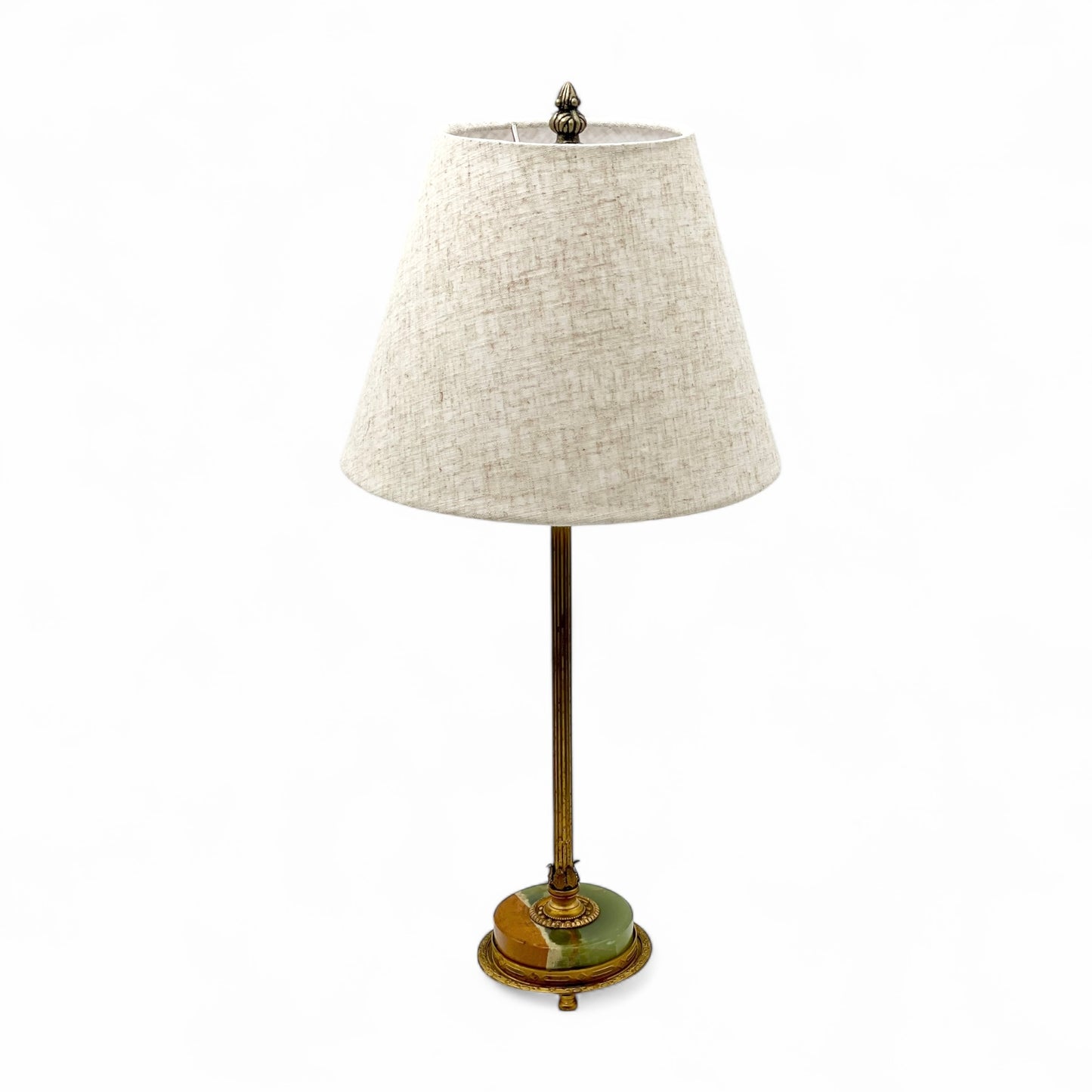 Antique early 1900’s 22KT Gold plates N.M. CRAFT N.Y.C. table lamp