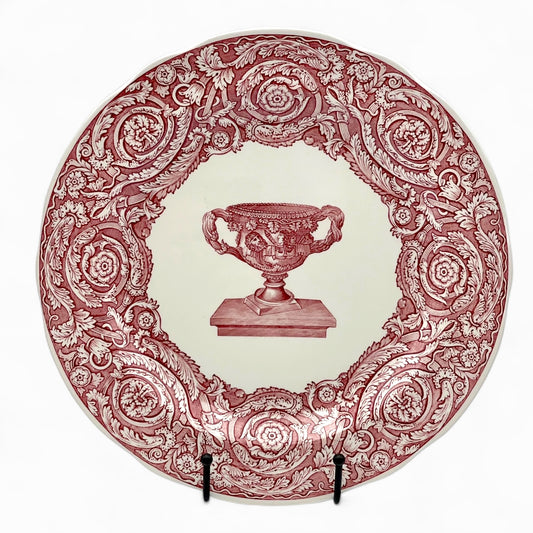 Large decorative English plate