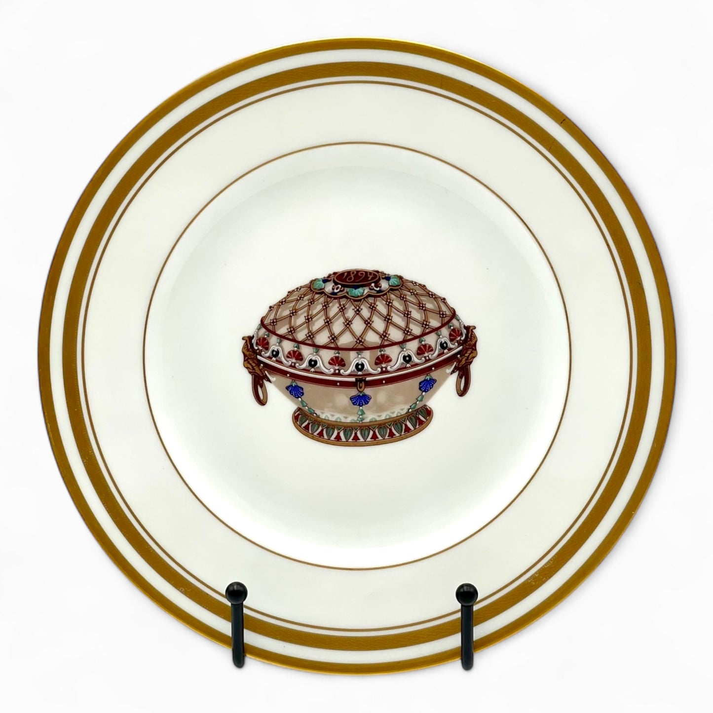 Royal Limoges Fabergé Imperial Egg Collection plate