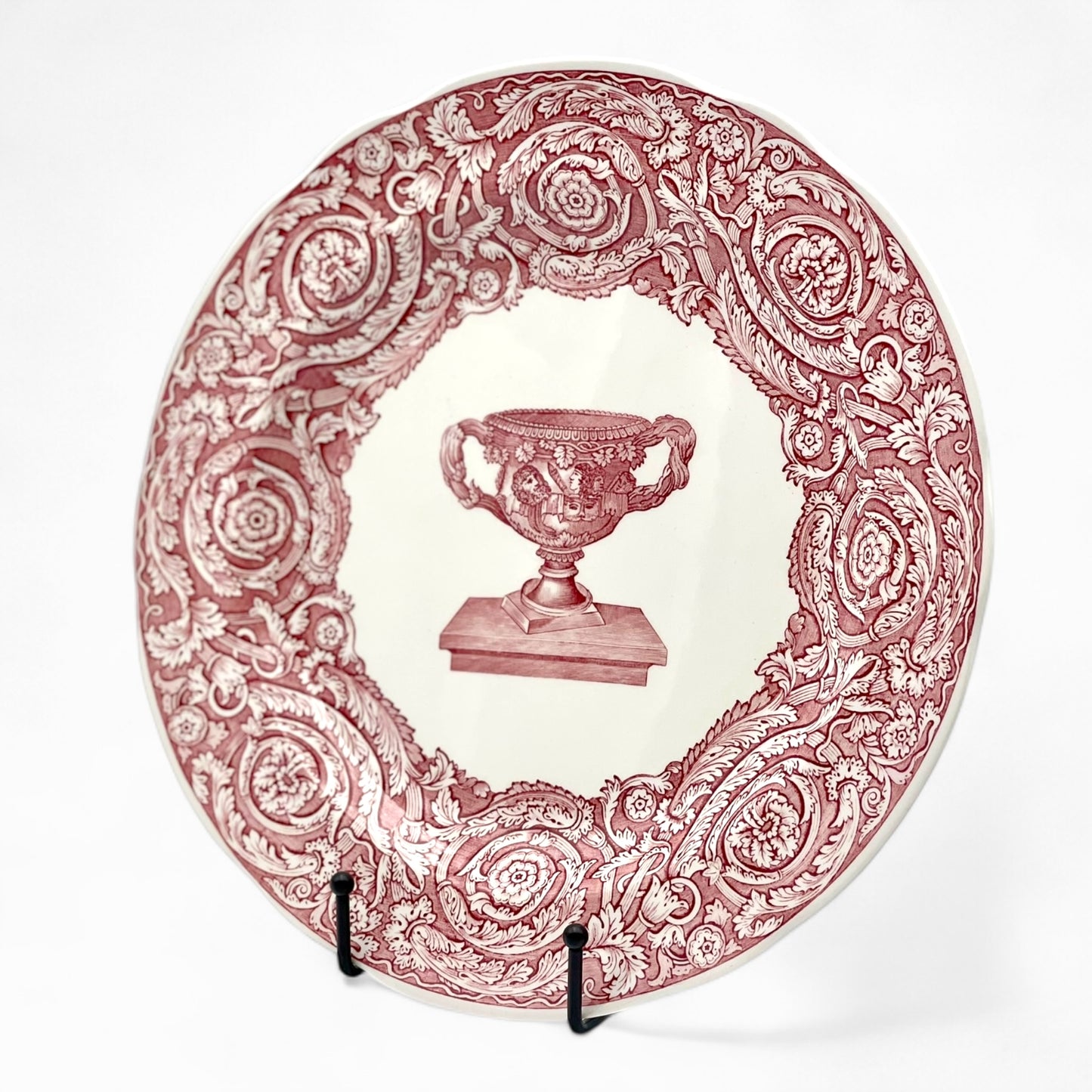 Large decorative English plate
