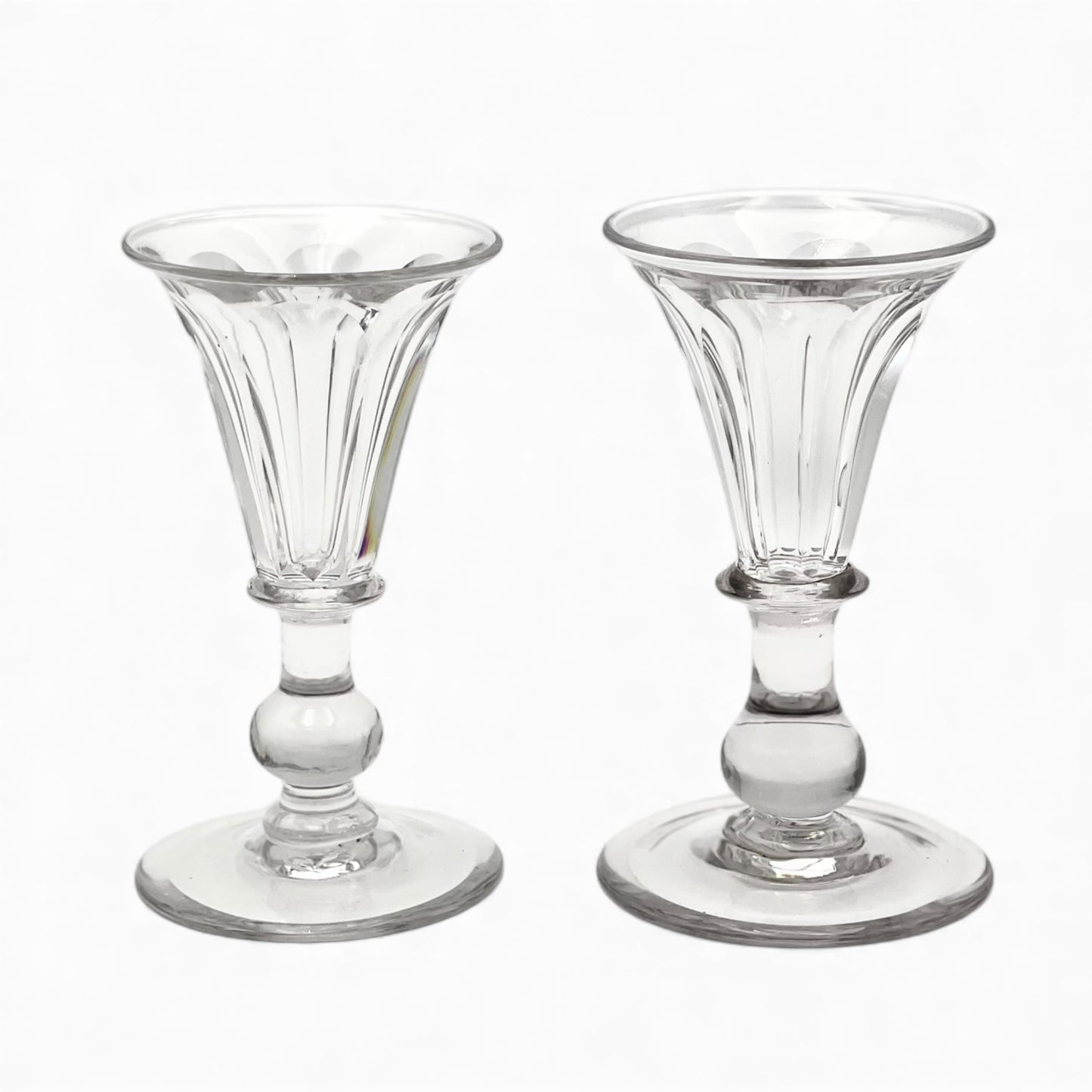 Set of 2 Georgian glasses