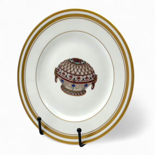 Royal Limoges Fabergé Imperial Egg Collection plate