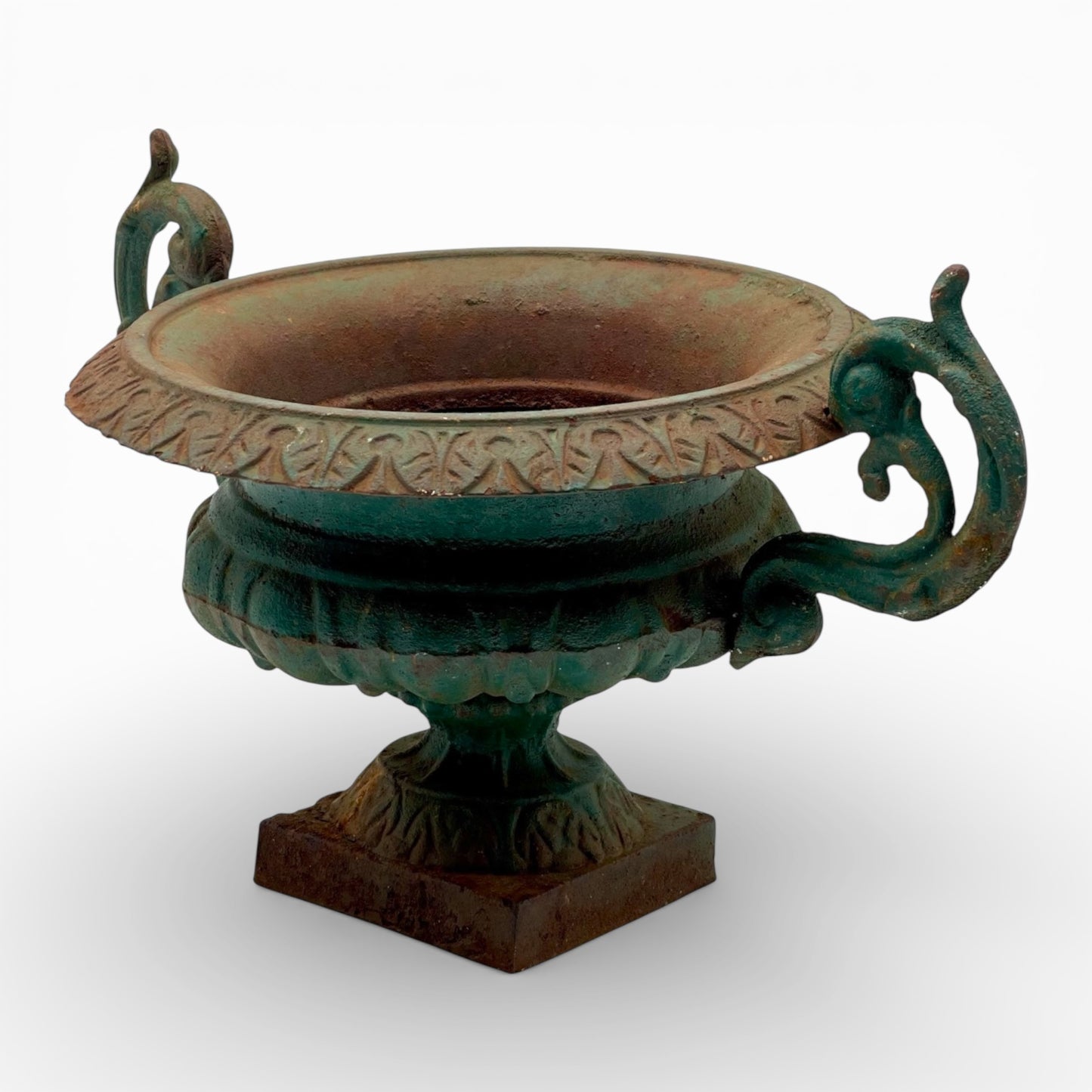 Antique French cast-iron urn