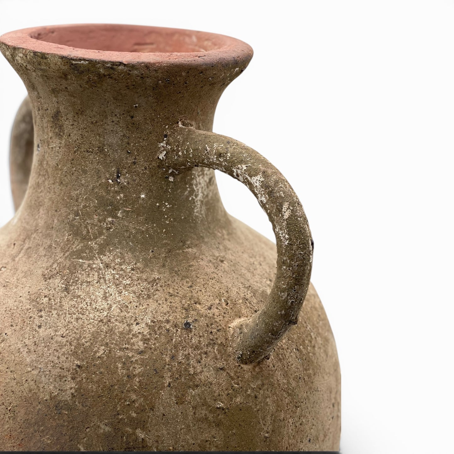 Large handcrafted vessel with handles
