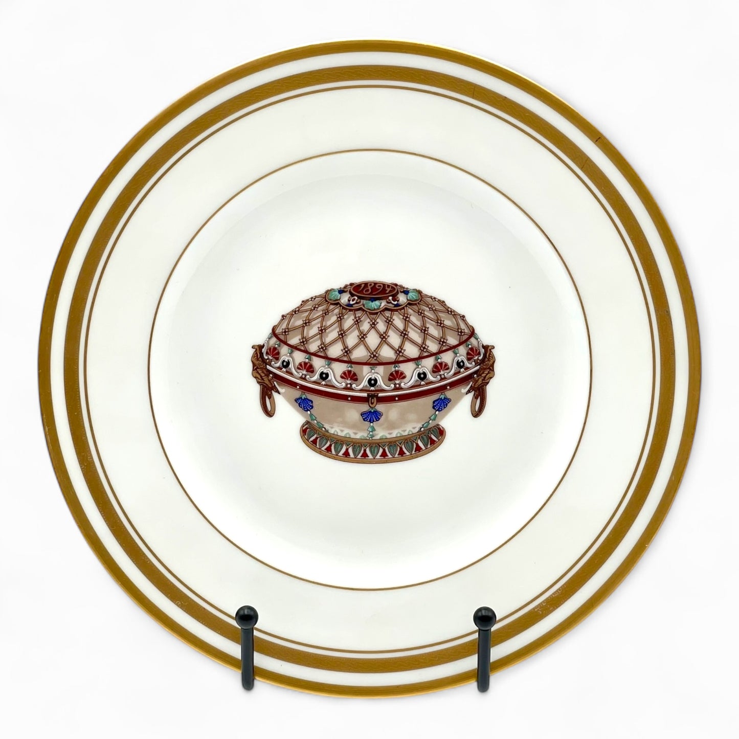 Royal Limoges Fabergé Imperial Egg Collection plate