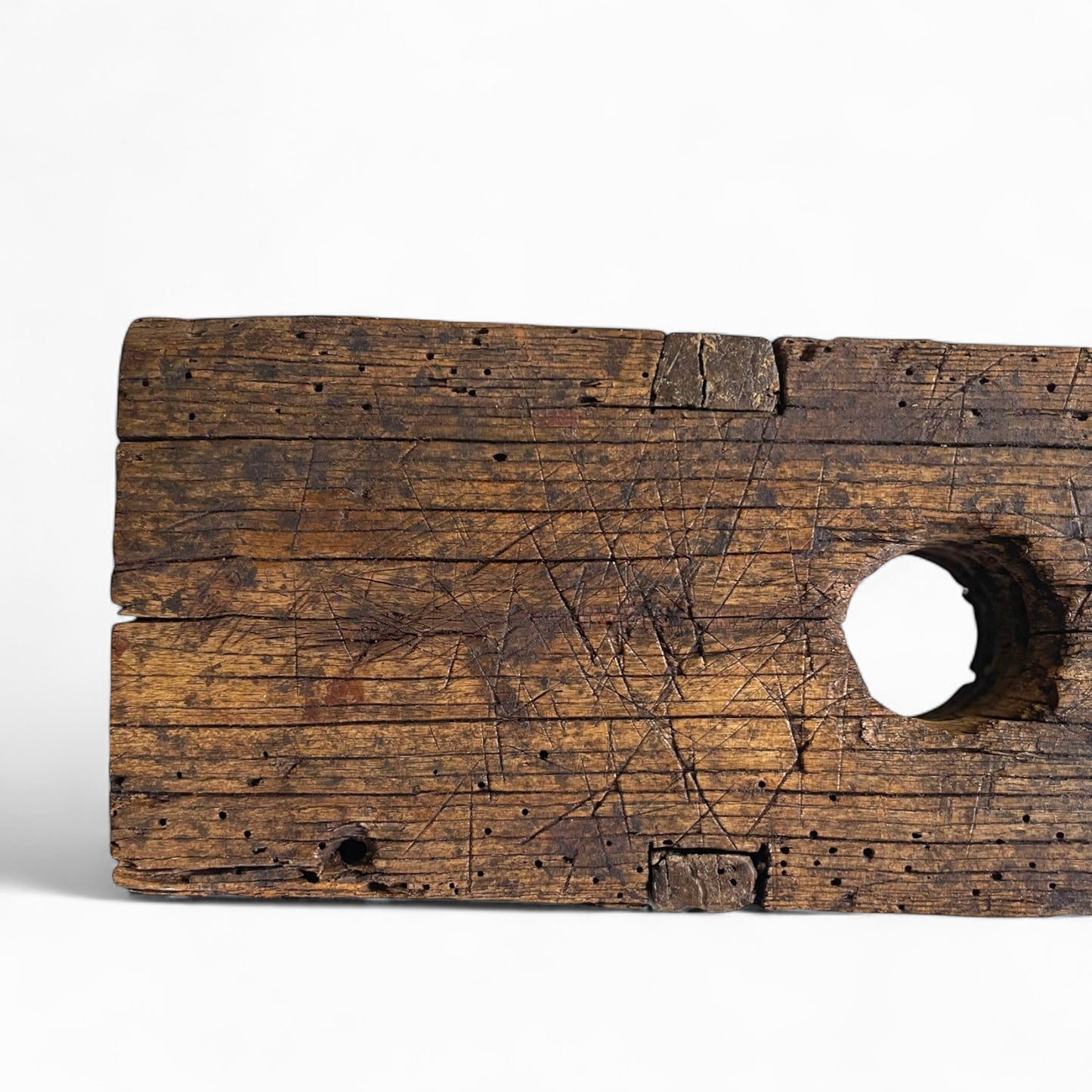 Antique rustic Sicilian bench