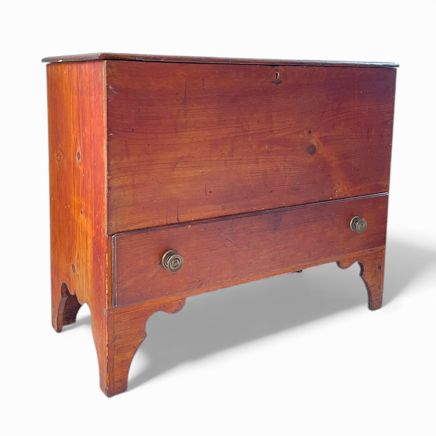 Antique New England Mule chest Late 1800's