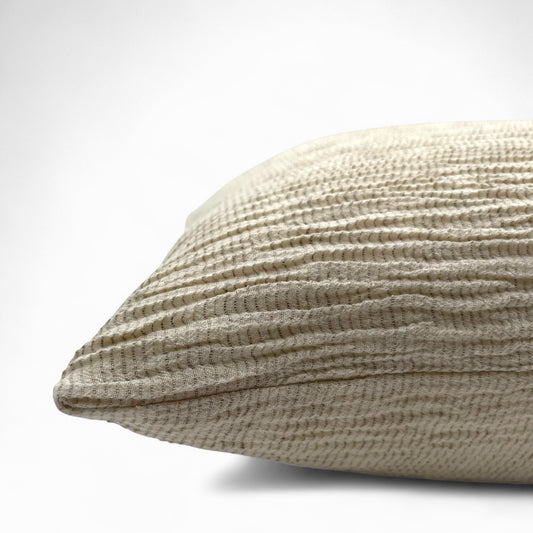 Pillow made with vintage Italian fabric