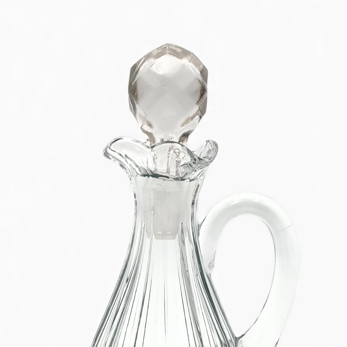 1930s Hersey glass cruet