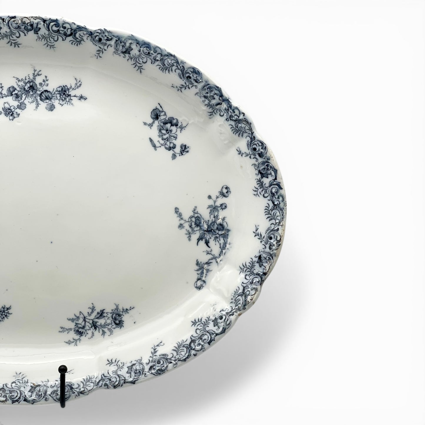 Antique large serving platter