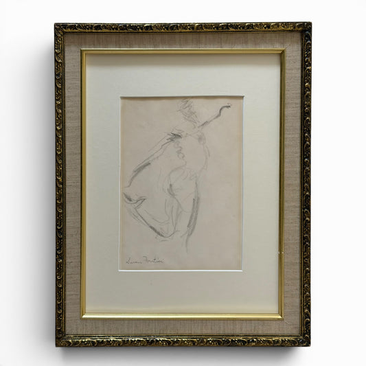 Gestural sketch of a dancer