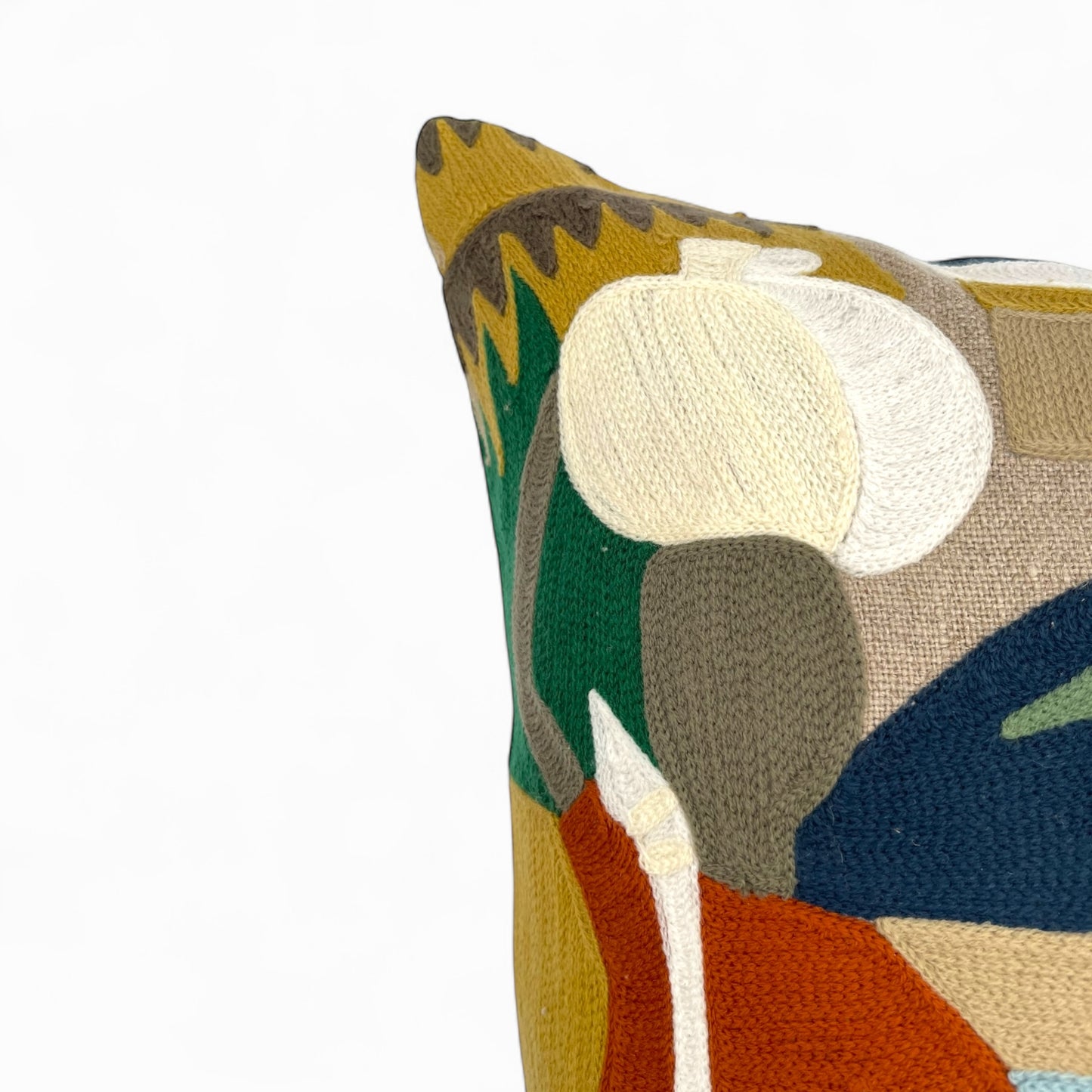 Pillow made with “Foresti Home” Italian fabric