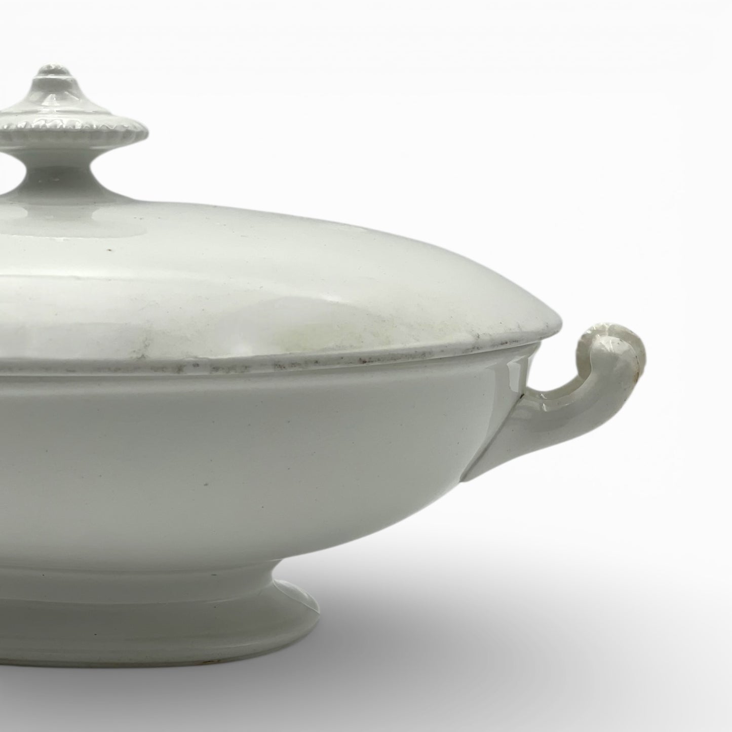 Antique “Semi Opaque China” tureen