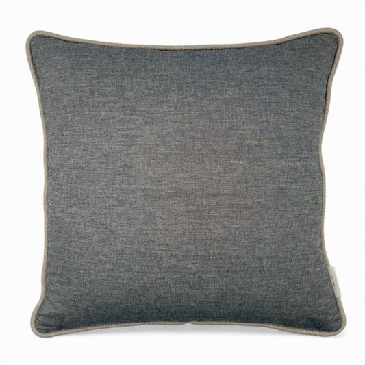 Pillow made with vintage Denim Cotton fabric