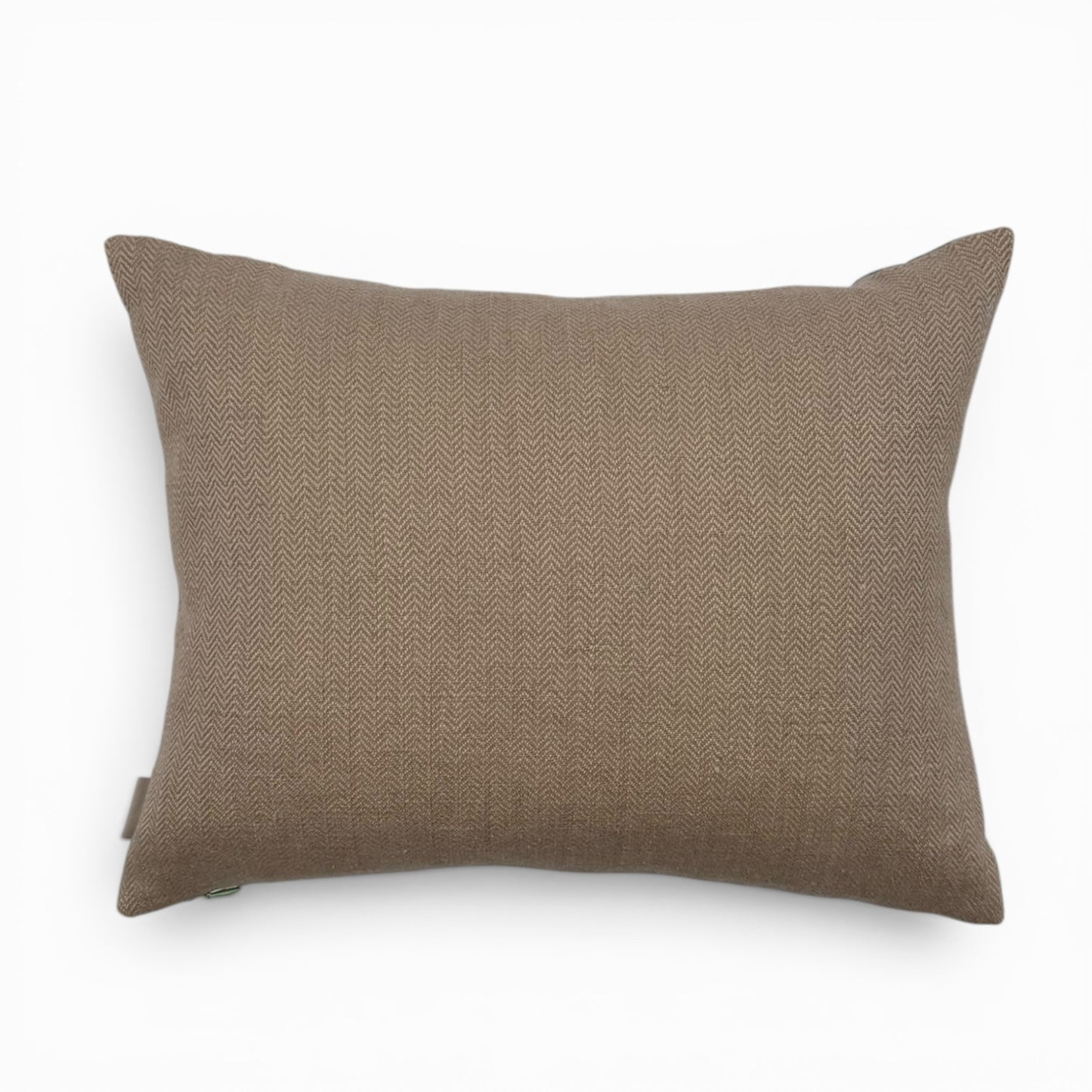 Pillow made with Schumacher “Covey Hedge” fabric