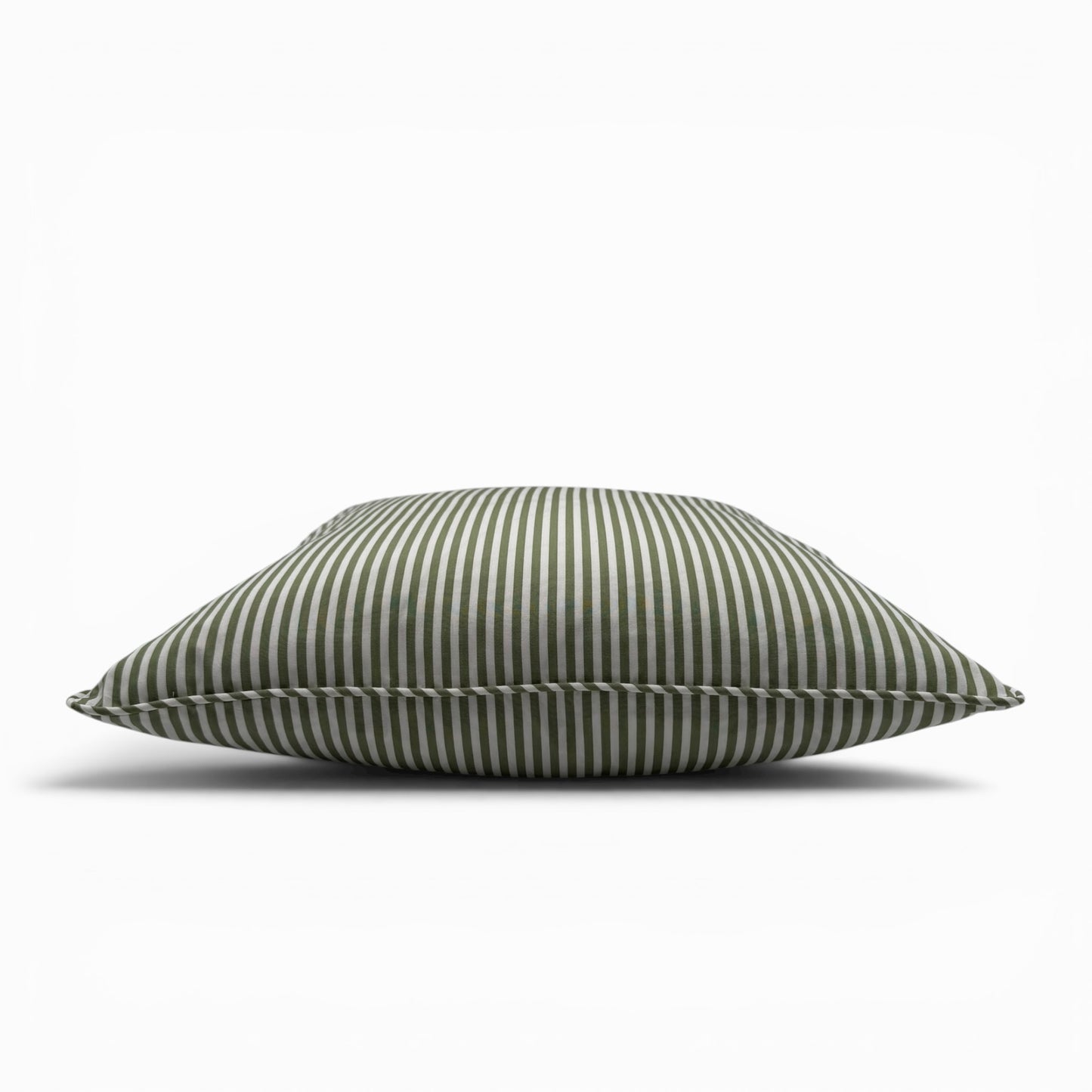 Pillow made with Anna French “Holden Stripe” fabric