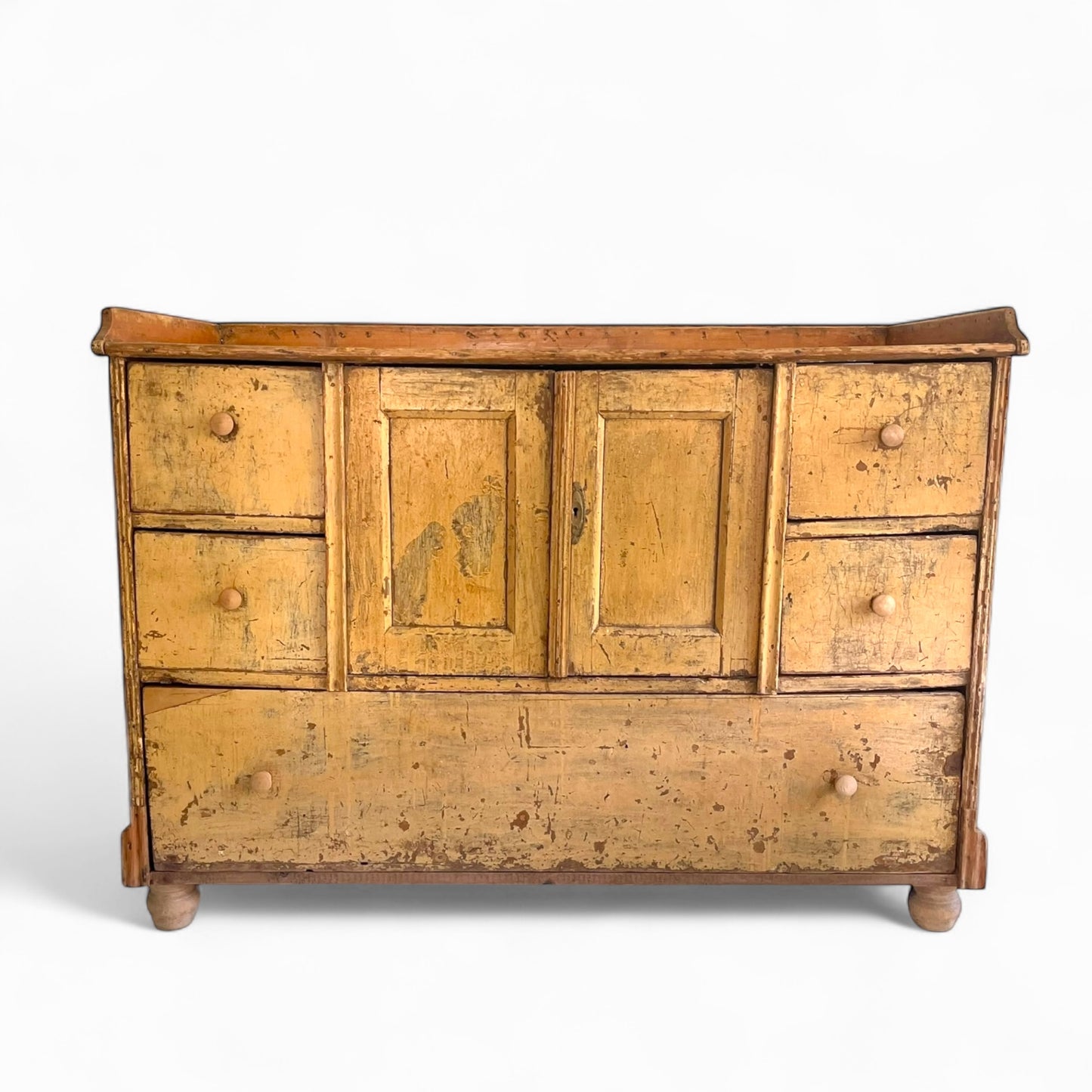 Large primitive country sideboard