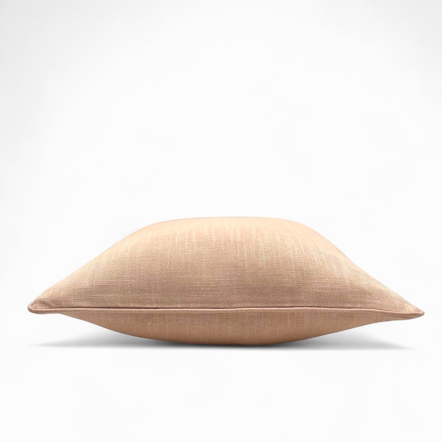 Vintage light pink 100% Italian linen pillow