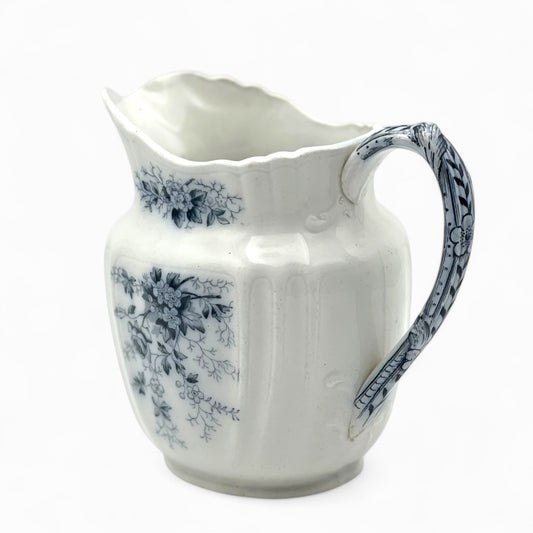 Antique transferware pitcher