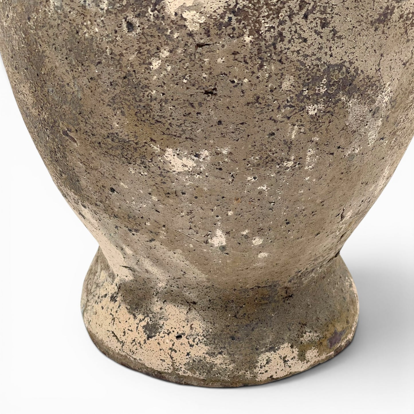 Handcrafted large vessel with one handle