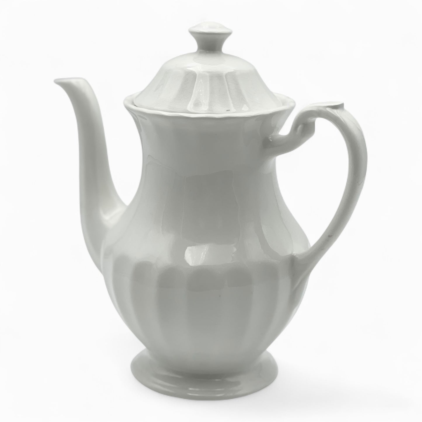 Vintage English ironstone tea pot