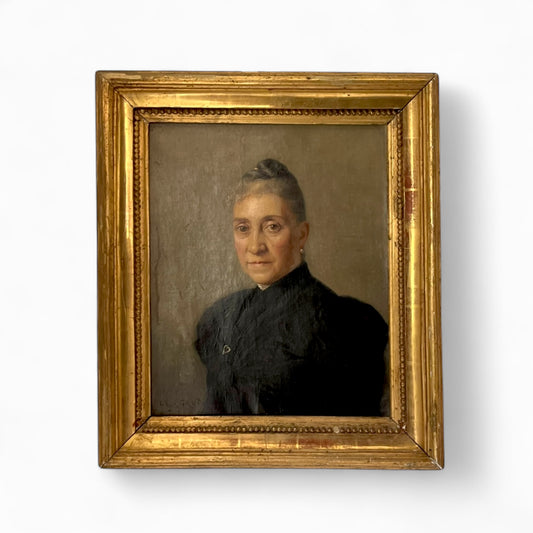 Portrait of a French Aristocratic Woman - mid 1800’s - Léon GAUD