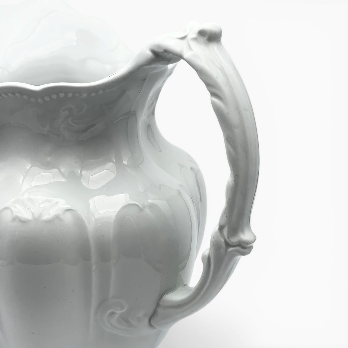 Vintage English ironstone pitcher