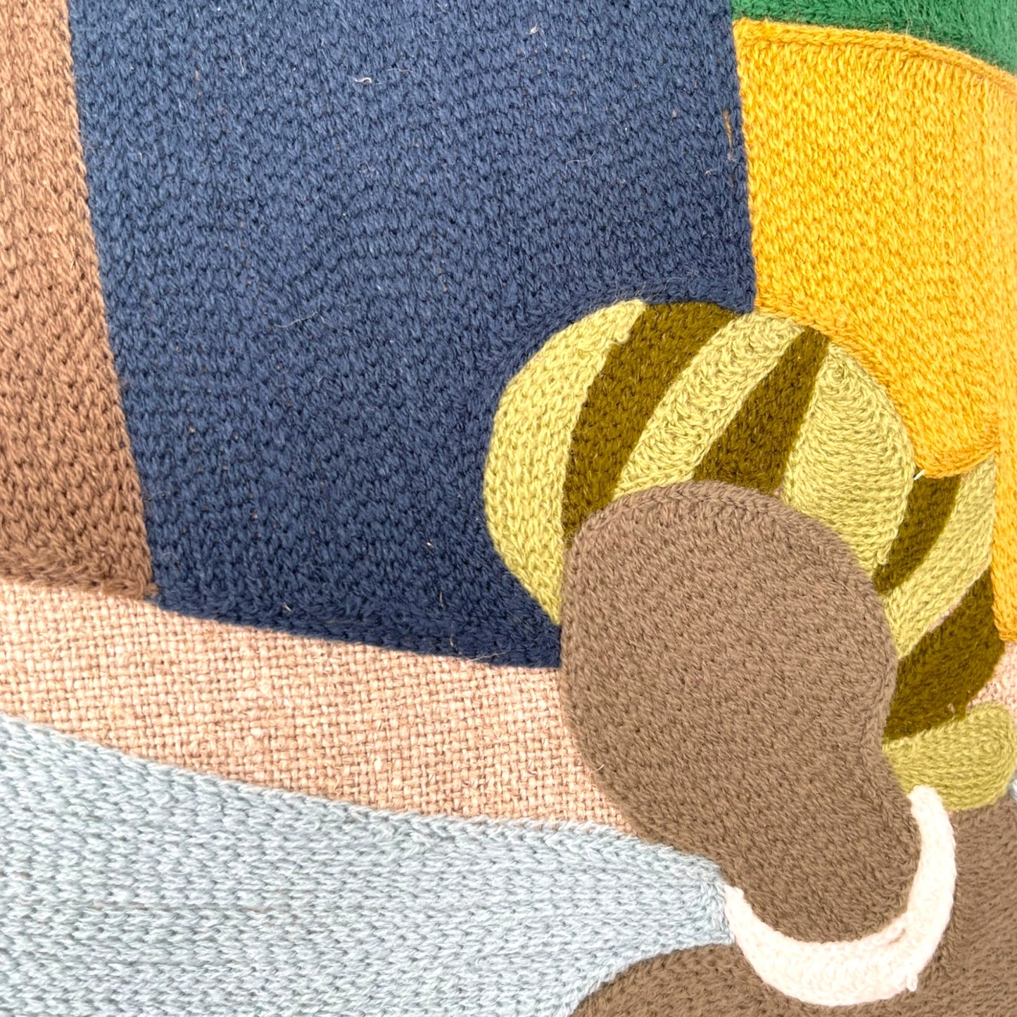 Pillow made with “Foresti Home” Italian fabric