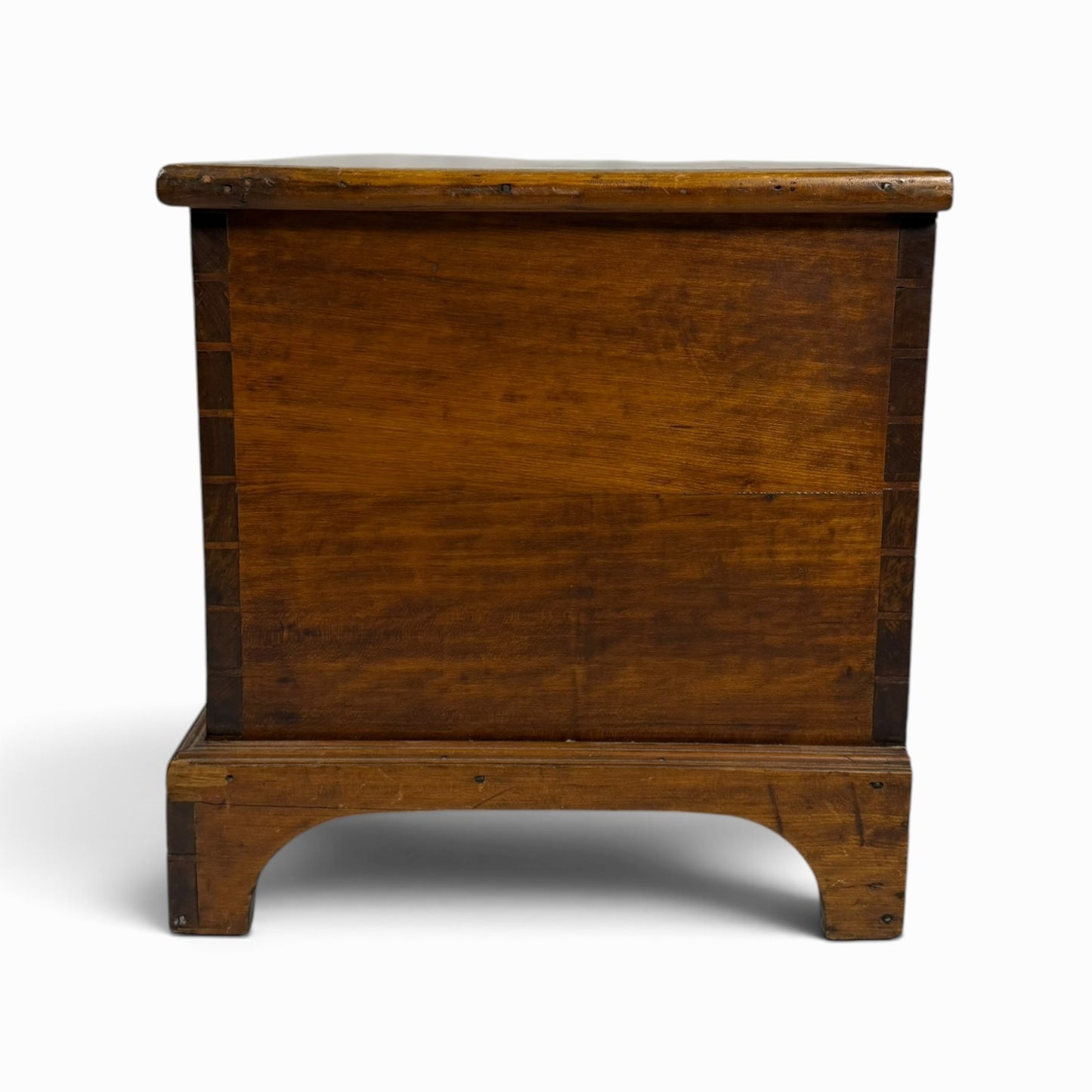 Antique American cherry blanket chest