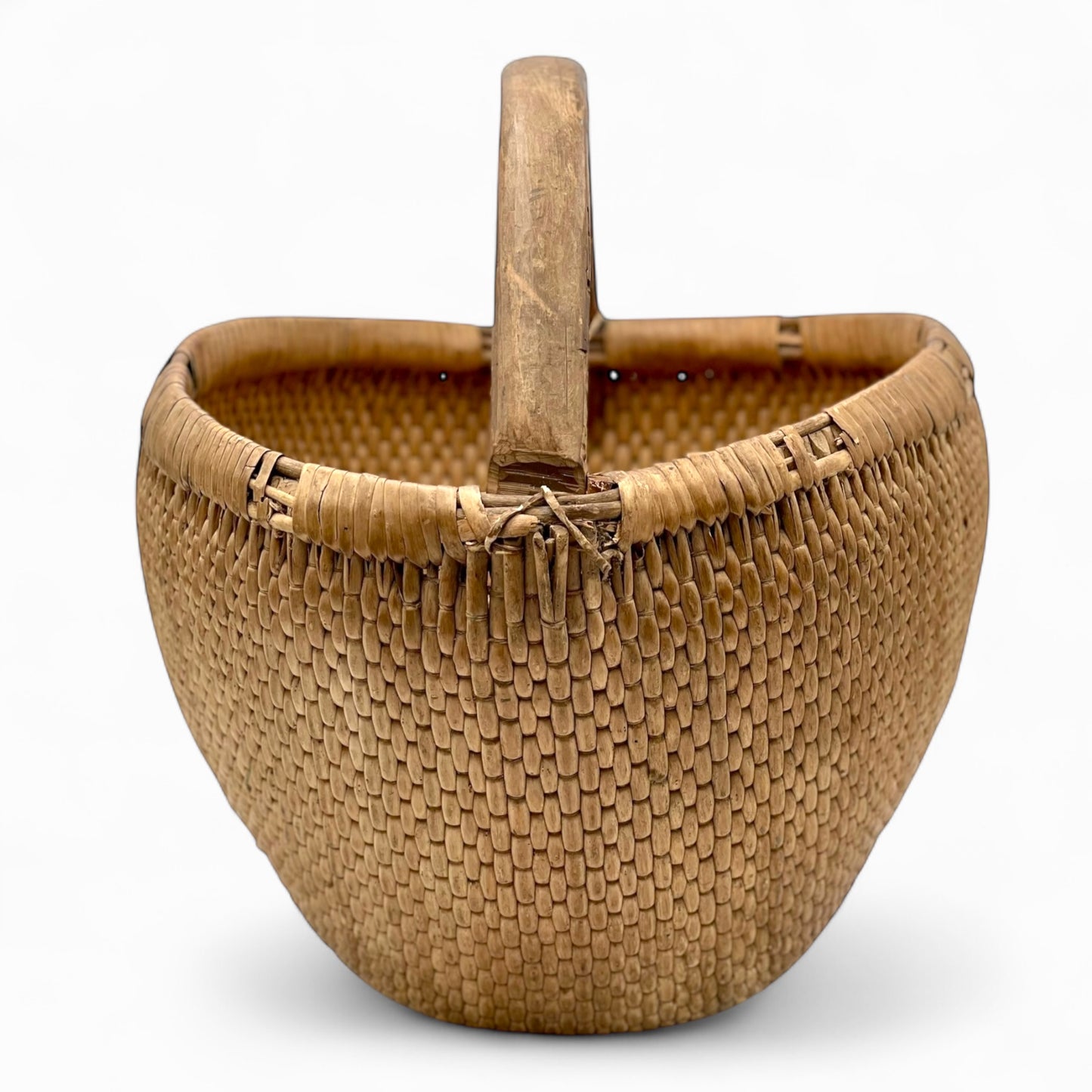 Antique Asian woven basket