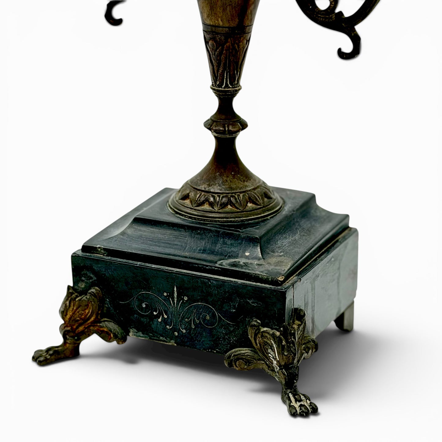 Rare pair of antique Napoleon III candelabra